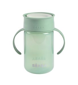 Beaba 913582 Поильник детский (бутылочка) 340 мл. 360° GREEN TASSE APPRENTISSAGE 360° GREEN