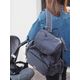 Beaba Рюкзак-сумка VANCOUVER NURSERY BAG DARK GREY 940267