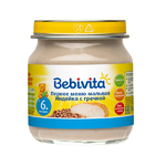 Bebivita Первое меню мылаша. Индейка с гречкой 100 гр. 1884RU 