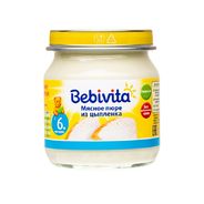 Bebivita 1726RU	 Мясное пюре из цыпленка 100гр.