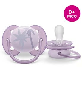 SCF092/03 Avent Силиконовая пустышка Ultra soft Neutral 0-6м, 1шт.