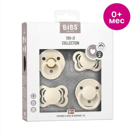 BIBS Try-it collection Ivory 02541