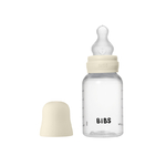 BIBS -  Ivory, Бутылочка с силиконовой соской, медленный поток 150 мл. 05350