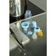 BIBS - Baby Blue, 5016231,  Бутылочка с латексной соской, медленный поток 150 мл. 05338