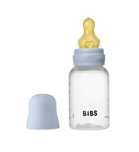 BIBS - Baby Blue, 5016231, Бутылочка с латексной соской, медленный поток 150 мл. 05338 BIBS - Baby Blue, 5016231, Бутылочка с латексной соской, медленный поток 150 мл. 05338