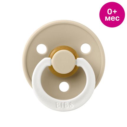BIBS Colour Glow Anatomical Vanilla, 6+ мес. 211257