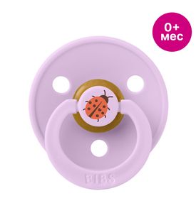 BIBS Studio Colour - Ladybug - Violet Sky, 0+ мес.0000010062