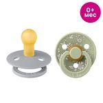 BIBS Набор пустышек латексных Liberty Colour, 2 шт. - Capel - Sage, 0+ мес. 11010103