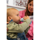 BIBS - Baby Blue, Бутылочка с силиконовой соской, медленный поток 150 мл. 05348