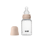 BIBS - Blush, Бутылочка с силиконовой соской, медленный поток 150 мл. 05349