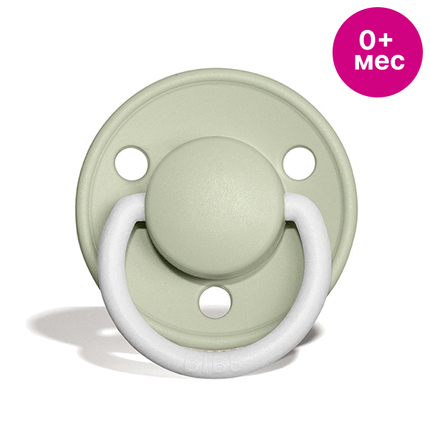BIBS De Lux Glow Пустышка силиконовая ночная, Sage, 0+ мес. 1010270 BIBS De Lux Glow Пустышка силиконовая ночная, Sage, 0+ мес. 1010270