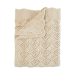 BIBS Wavy - Ivory Плед вязаный 9406216 BIBS Wavy - Ivory Плед вязаный 9406216