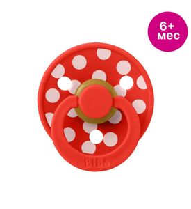 BIBS Studio Colour Polka Candy Apple/Blossom 6+ мес. 20034290 BIBS Studio Colour Polka Candy Apple/Blossom 6+ мес. 20034290