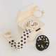 BIBS Studio Colour Polka Ivory/Black 6+ мес. 20034216