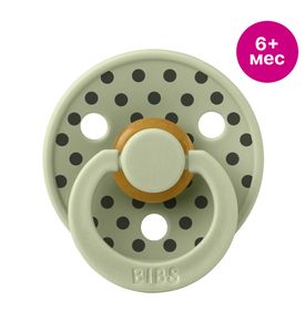 BIBS Studio Colour Polka Sage/Iron 6+ мес BIBS Studio Colour Polka Sage/Iron 6+ мес