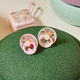 BIBS Набор пустышек латексных Liberty Colour, 2 шт. Oscar Meadow - Baby Pink/Petal, 0+ мес. 11035102