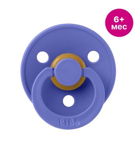 BIBS Colour Anatomical Пустышка латексная, Grape, 6+ мес.