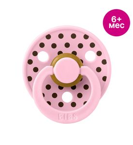 BIBS Studio Colour Polka Baby Pink/Mocha 6+ мес. 20034234