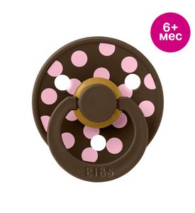 BIBS Studio Colour Polka Mocha/Baby Pink 6+ мес. 20034215