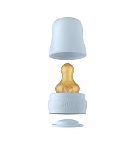 BIBS 5005231 Набор аксессуаров с латексной соской Baby Blue