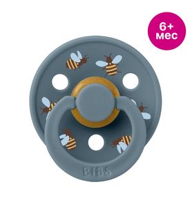 BIBS Studio Colour - Bumblebee Friends - Petrol, 6+ мес. 0000010075