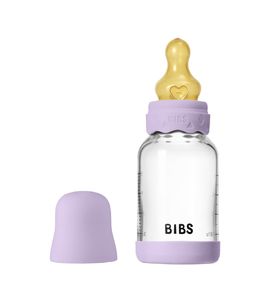 BIBS Boheme - Violet Sky Стеклянная бутылочка с латексной соской, медленный поток 120 мл 50192291 BIBS Boheme - Violet Sky Стеклянная бутылочка с латексной соской, медленный поток 120 мл 50192291