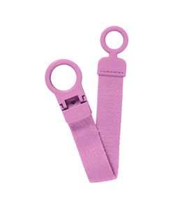 BIBS Держатель для пустышки Clip Loop - Bubblegum 9501321 