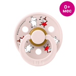 BIBS x Moomin Colour Пустышка латексная, Dancing - Petal, 0+ мес. 10032334 