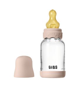 BIBS Boheme - Blush Стеклянная бутылочка с латексной соской, медленный поток 120 мл 50192244 BIBS Boheme - Blush Стеклянная бутылочка с латексной соской, медленный поток 120 мл 50192244