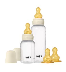 BIBS - Ivory, Набор бутылочек с латексной соской, медленный поток 150 мл 4 шт 5024216 BIBS - Ivory, Набор бутылочек с латексной соской, медленный поток 150 мл 4 шт 5024216