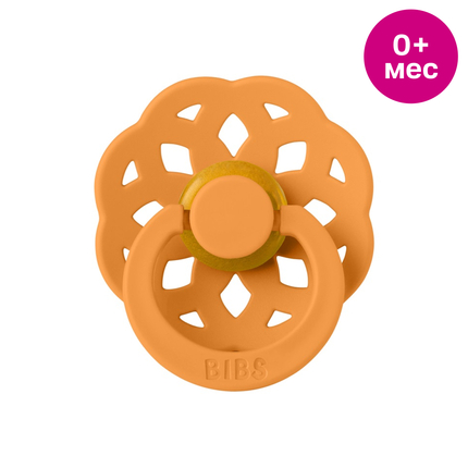 BIBS Boheme Пустышка латексная, Pumpkin, 0+ мес. 210314