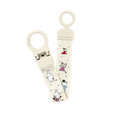 BIBS x Moomin Держатель для пустышки Clip Loop - Ivory 950131216