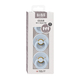BIBS Набор пустышек, Try-it Colour 3 шт. Baby Blue, 0+ мес. 81343 BIBS Набор пустышек, Try-it Colour 3 шт. Baby Blue, 0+ мес. 81343
