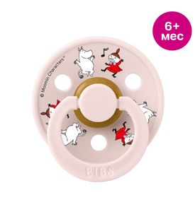 BIBS x Moomin Colour Пустышка латексная, Dancing - Petal, 6+ мес. 20032334 