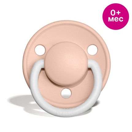 BIBS De Lux Silicone Blush Night 0-36мес 01734