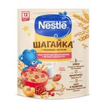 Nestle Шагайка мультизлаковая с фигурками из пшеницы яблоко-манго-гранат 190г