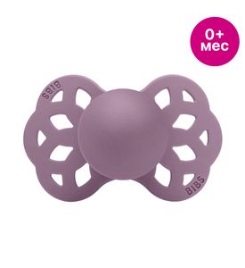 BIBS Infinity Symmetrical Silicone Mauve 0-6 месяцев 441300