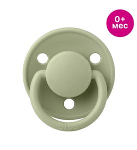 BIBS De Lux Silicone Sage0-3мес,01627