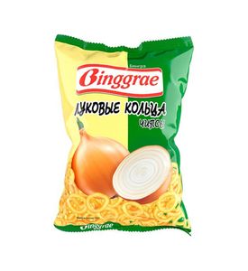 Binggrae Чипсы Луковые кольца 50гр