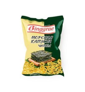 Binggrae Чипсы с морской капустой 40гр