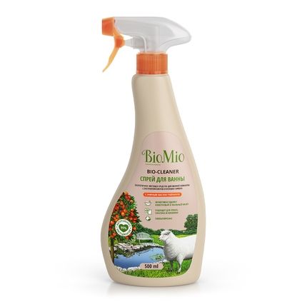 BioMio Экологичное чистящее средство для ванной комнаты, грейпфрут.BIO-BATHROOM CLEANER 500 мл
