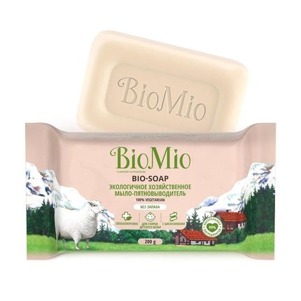 BioMio Экологичное хозяйственное мыло без запаха 200 г.