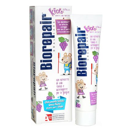 Biоrераir Kids Зубная паста детская виноград 50 мл с 0-6 лет