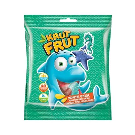 Жев. мармелад Krut Frut Морские животные 70г.