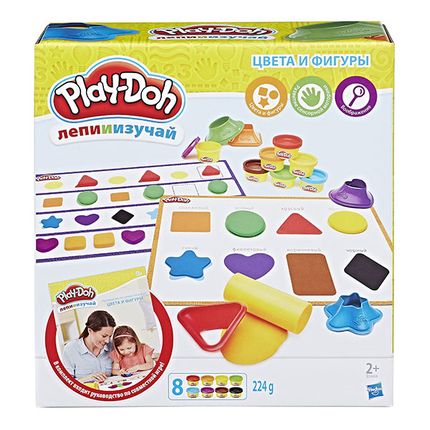 Игровой набор Play Doh цвета и формы B3404