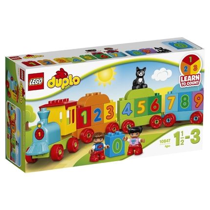 Игрушка LEGO Дупло Поезд Считай и играй 10847