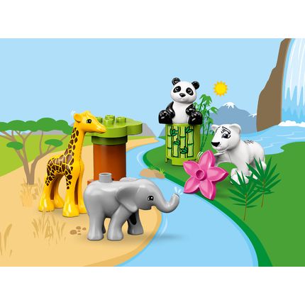 Игрушка Лего Дупло Детишки животных 10904