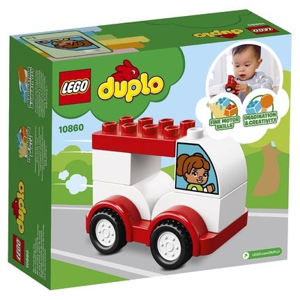 Игрушка Lego Duplo Мой первый гоночный автомобиль  10860