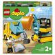 LEGO DUPLO Town Конструктор Грузовик и гусеничный экскаватор 10931