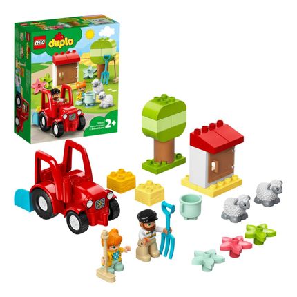 LEGO DUPLO Town Конструктор Фермерский трактор и животные 10950